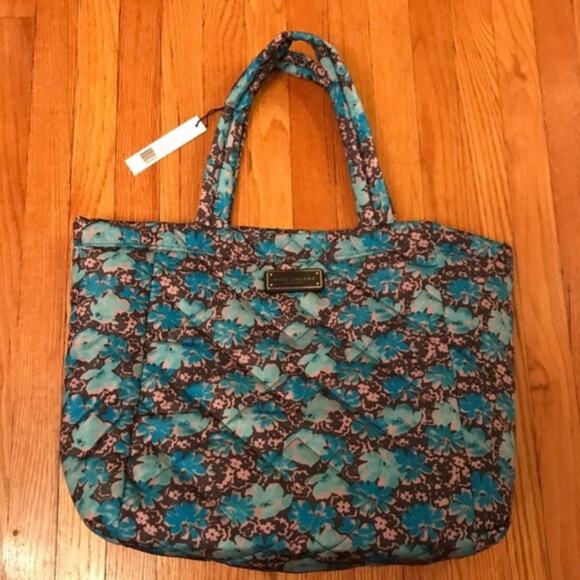 Marc Jacobs Quilted Nylon Floral Tote NWT - Picture 2 of 9